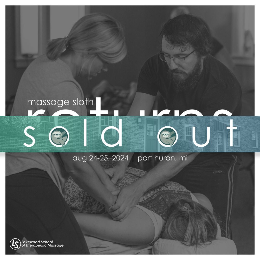 We're very excited announce that the upcoming Massage Sloth workshop is SOLD OUT! Follow the link in the comments to join the wait list if you've missed the initial enrollment!...